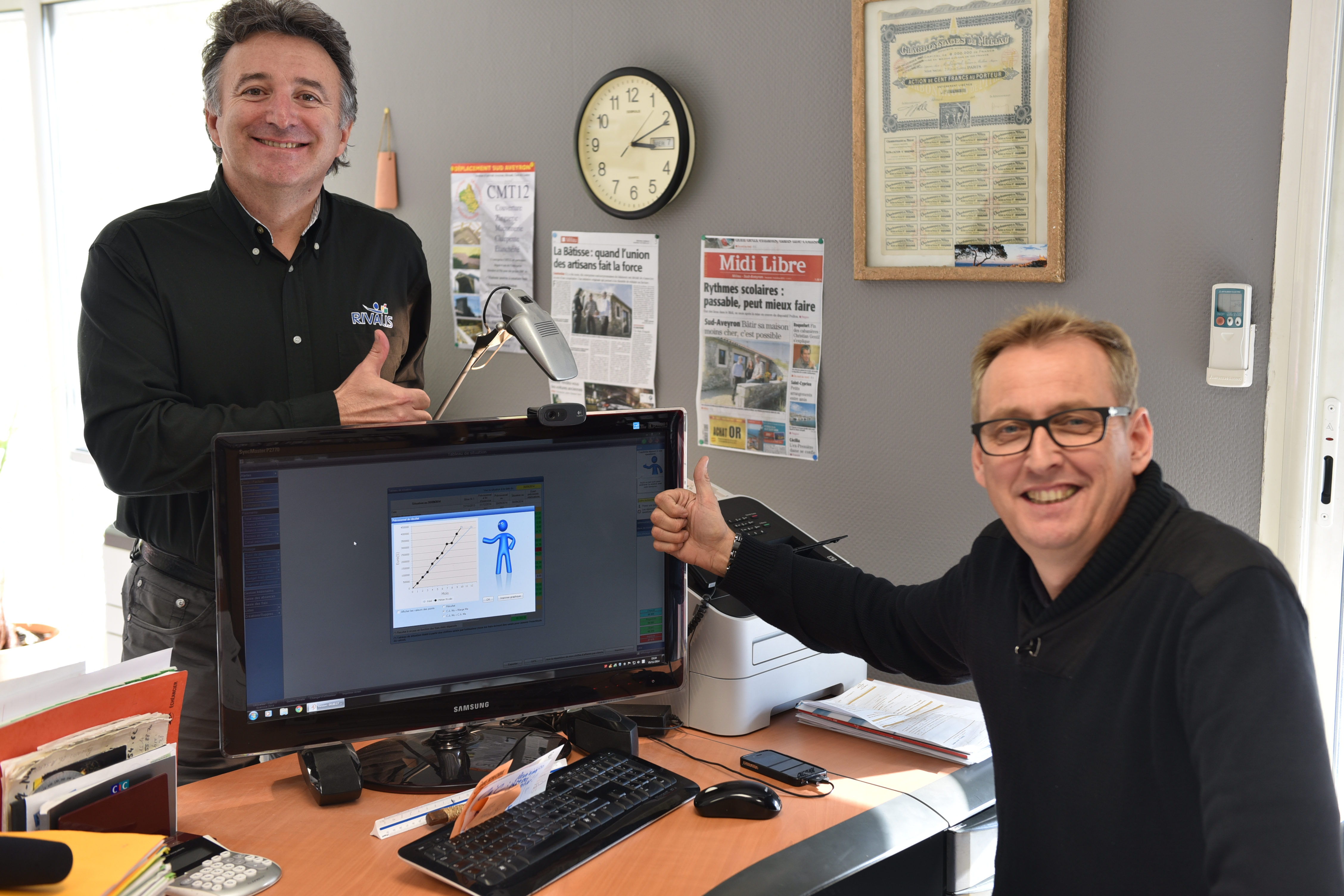 Olivier et Jean-Philippe Cure