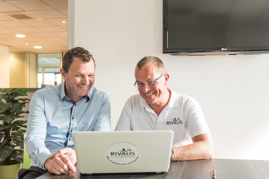 Philippe et Laurent sur le progiciel Rivalis