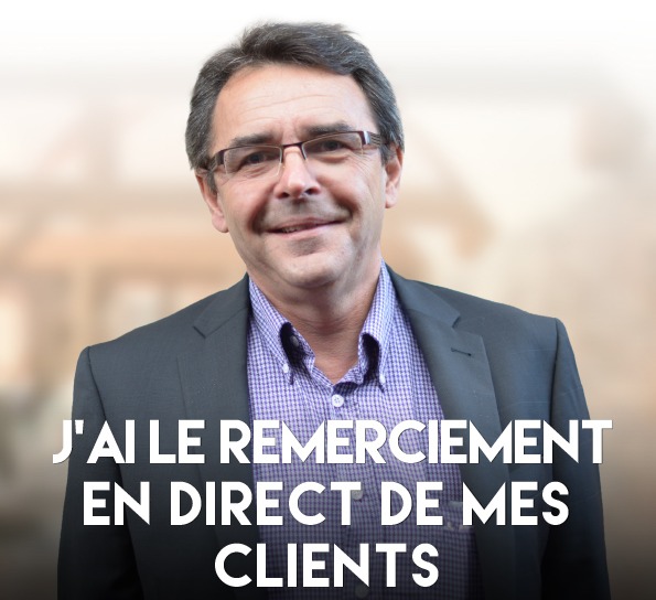 Le Conseiller Rivalis a le remerciement de ses clients en direct !