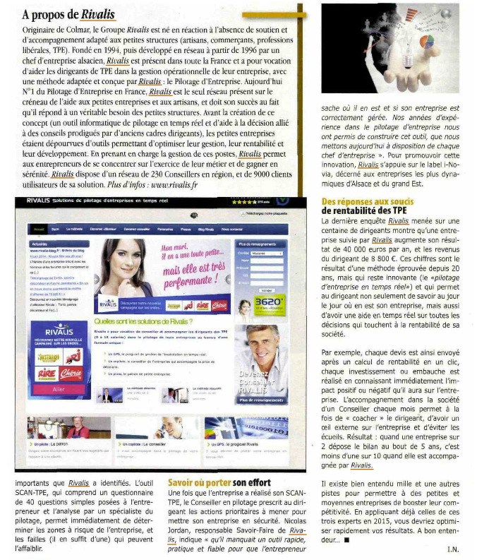 Rivalis dans Creation d'Entreprise