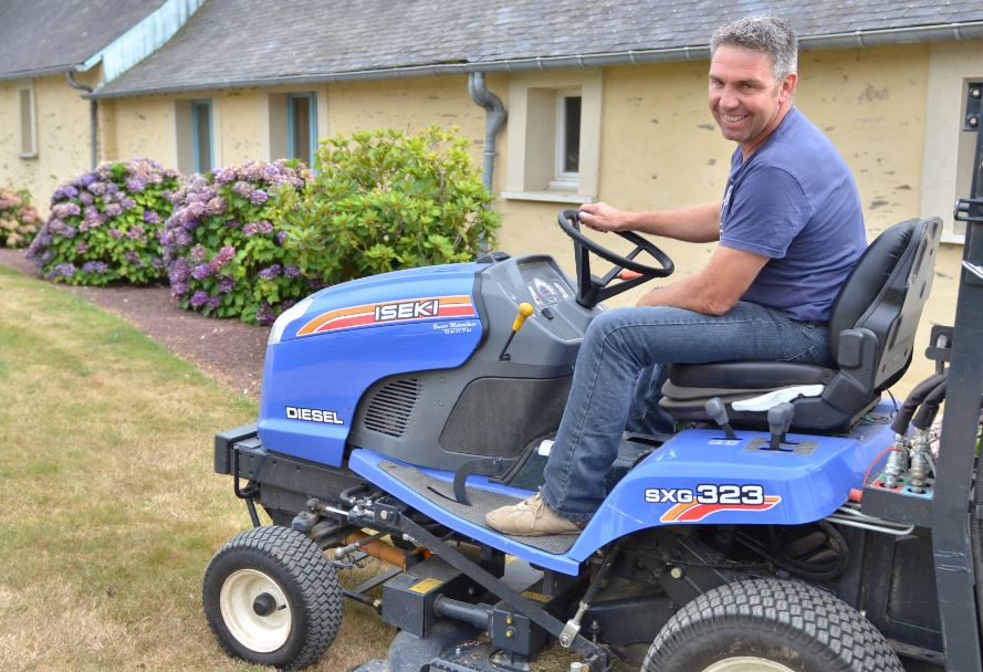 Christophe, paysagiste utilisateur Rivalis