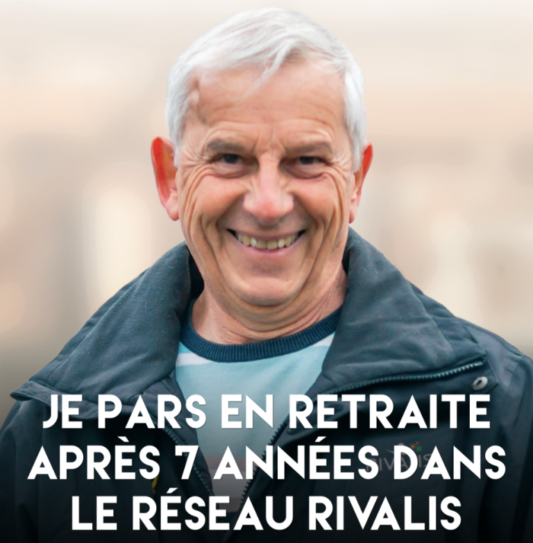 Gilbert veut profiter de sa retraite après 7 ans passé dans le réseau