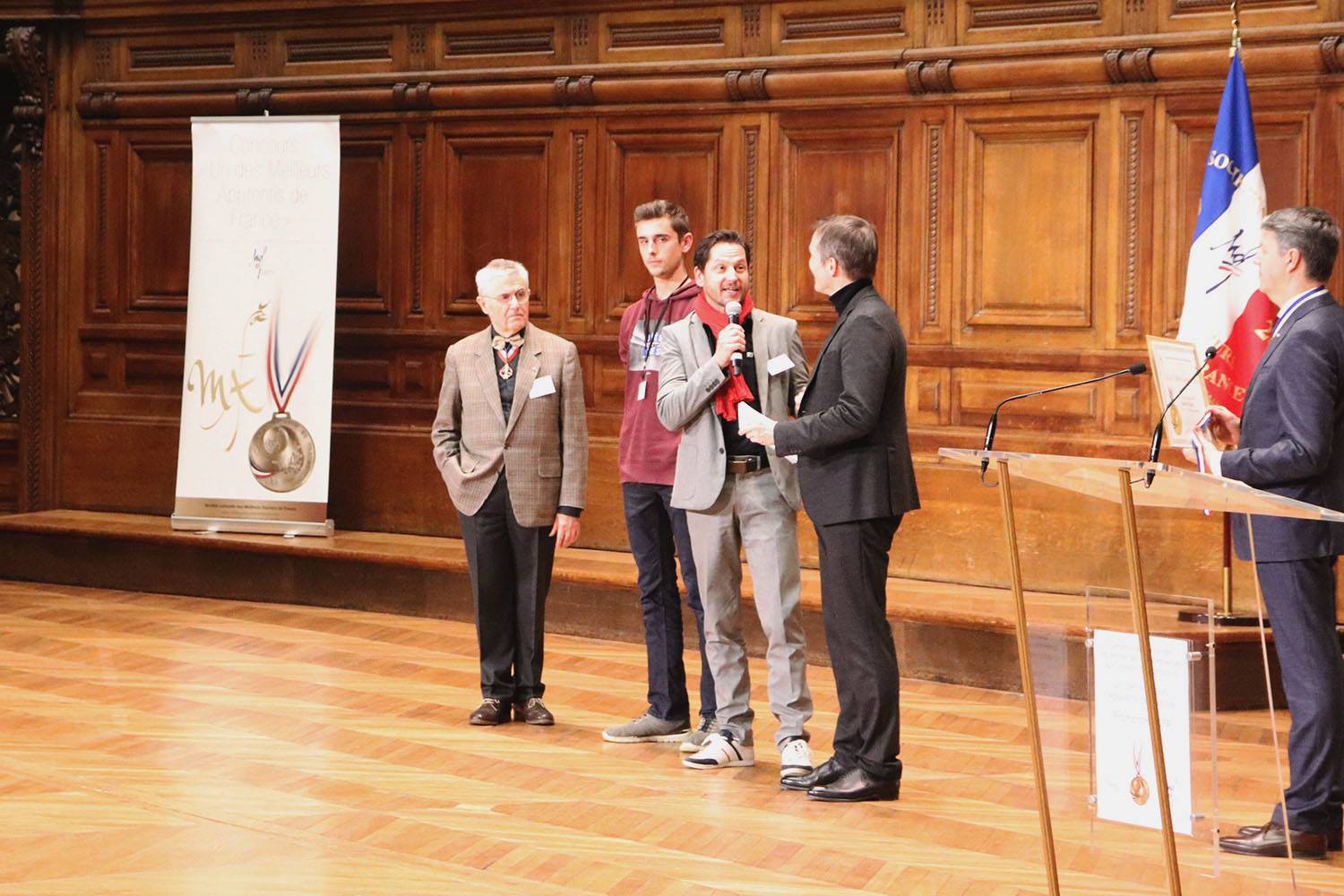 Nicolas médaille MAF