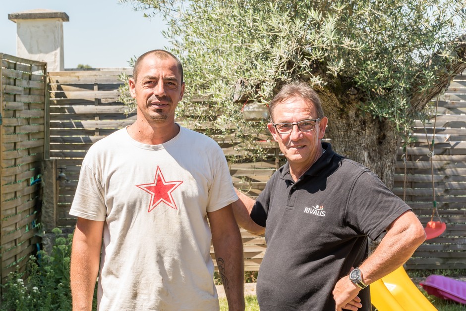 Yoann accompagne Benjamin