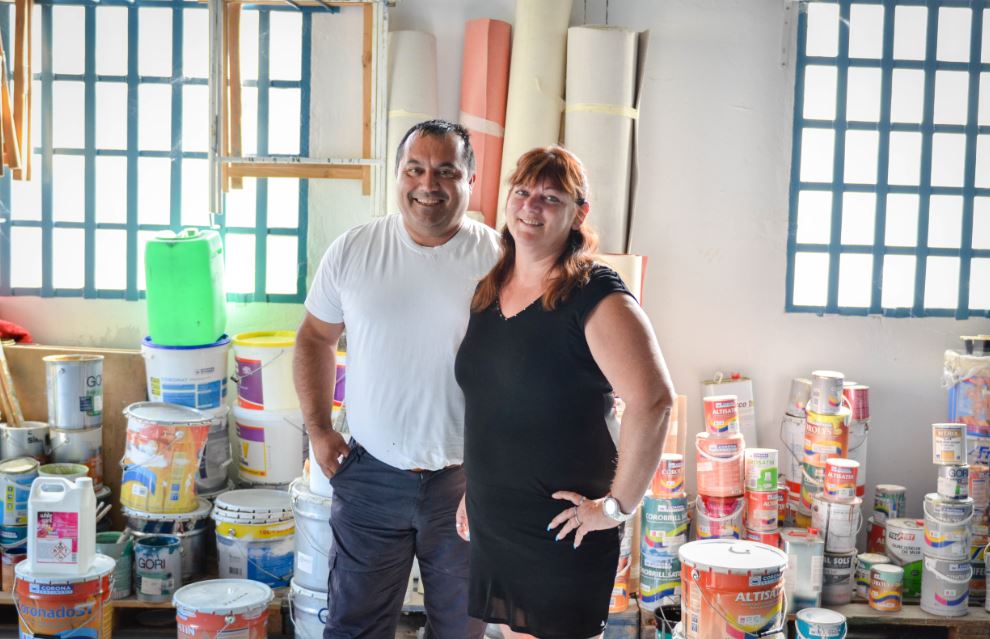 Patrick et Christine, peintres utilisateurs Rivalis